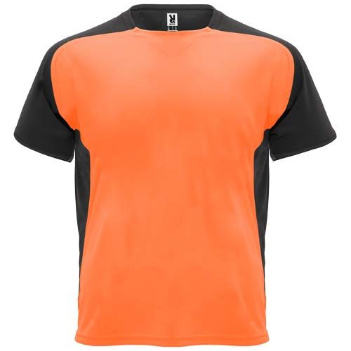 T-shirt sport à personnaliser Enfant Bugatti ROLY Orange fluo et Noir